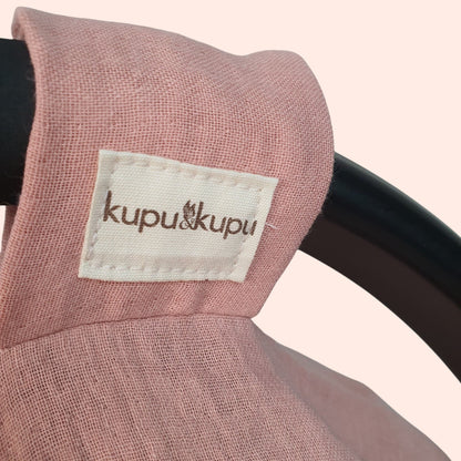 Müslin Fonksiyonel Puset Örtüsü - Kipo - Kırık Beyaz - Kupu&Kupu - 